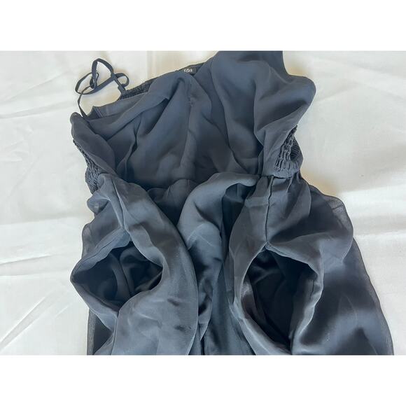 Amellia dress women’s size medium black flowy adjustable strap with pockets - Picture 6 of 10